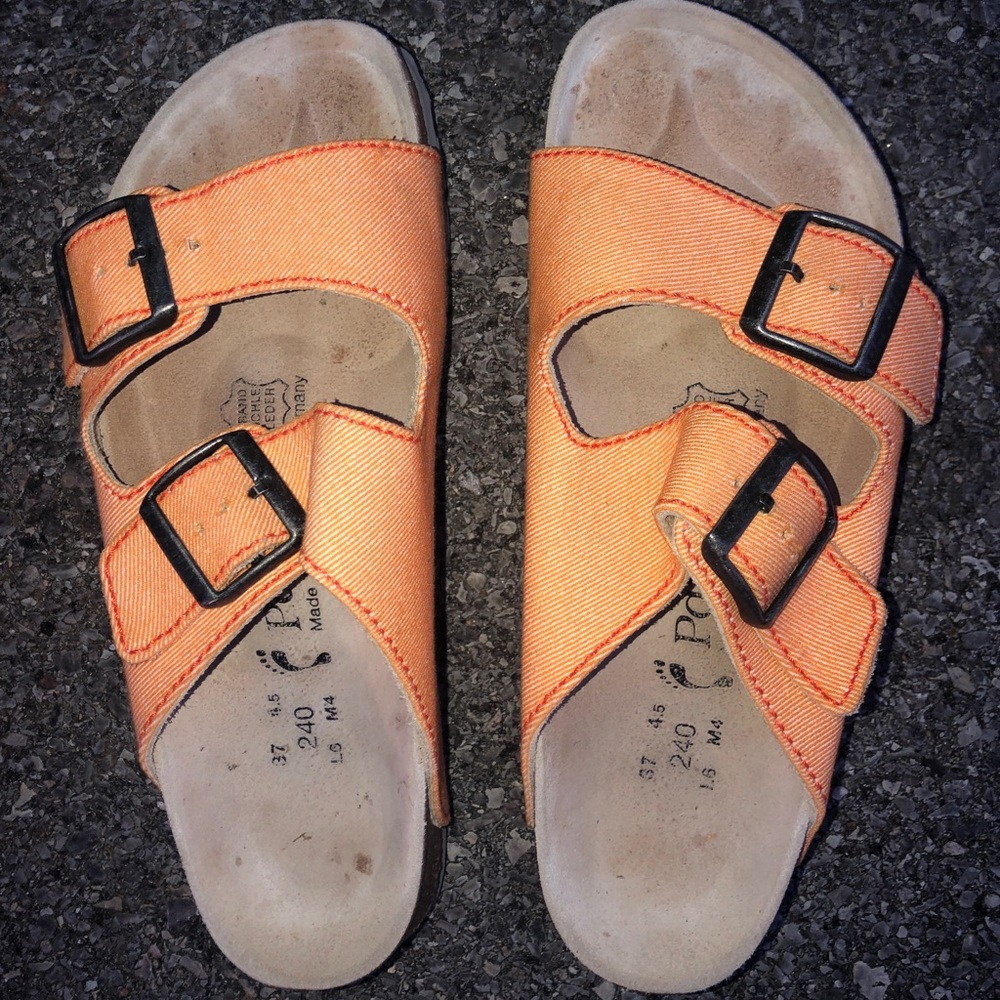 Orange Birkenstock